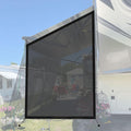 RV Awning Side Sun Shade 9’ x 7’ Screen Kit Black Mesh Pack of 2 N2459