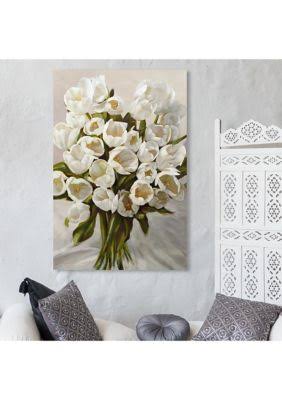 Elegant Tulips Botanical Canvas P55157
