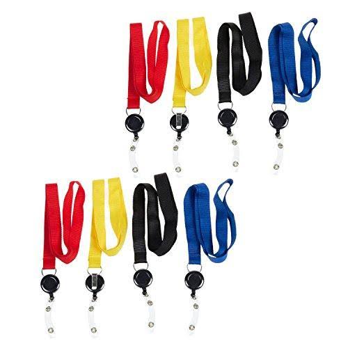 24 Pack Neck Lanyards with Waterproof Card Cases Z1320