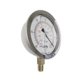 4in Dial 0.25in Bottom Connection Stainless Steel M9763