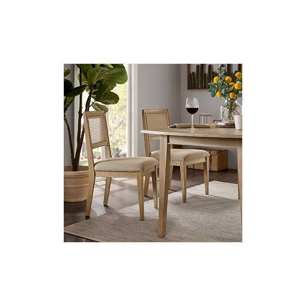 Light Brown Dining Side Chair (Set of 2) N183