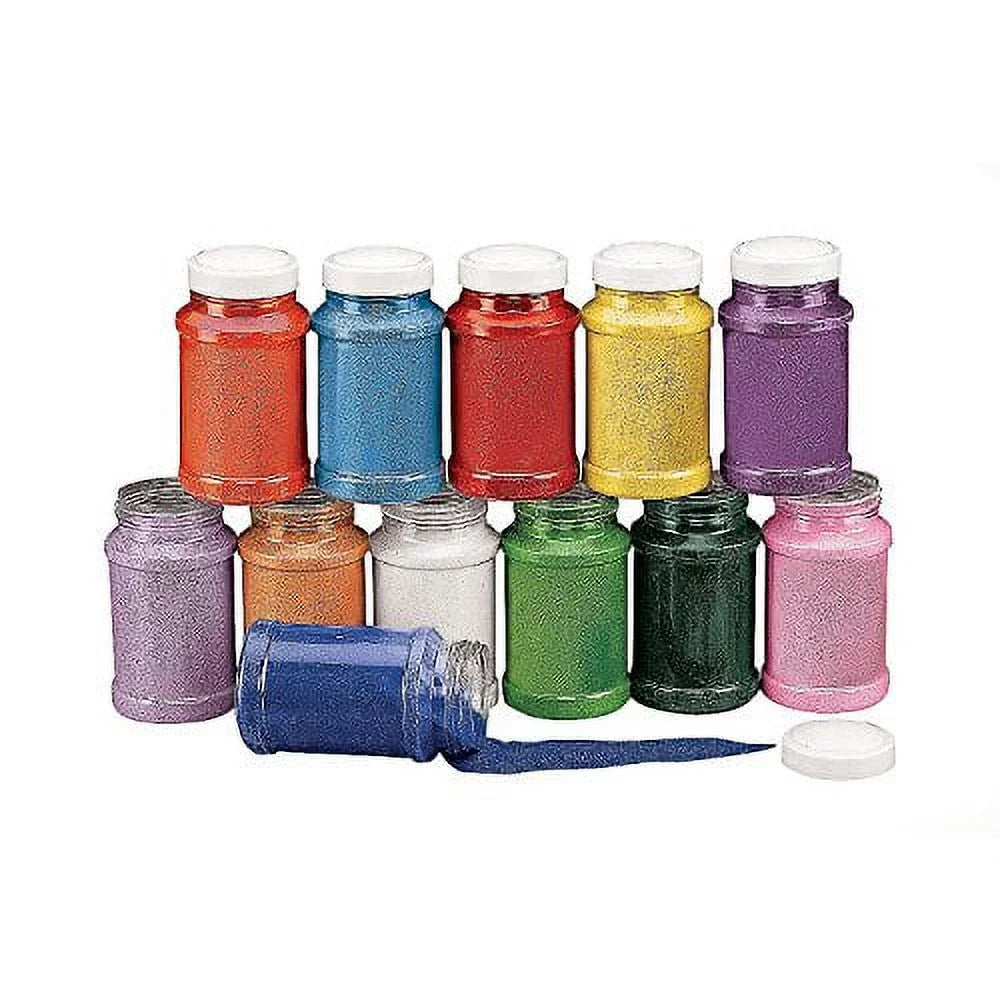 12 Pieces Craft Sand Assortment M313071