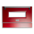 30 in Red Matte Range Door D54828