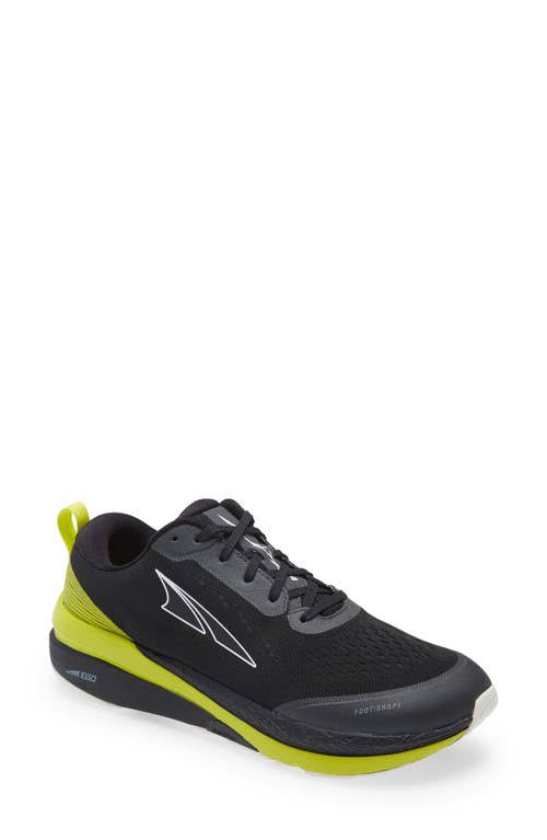 Black/Lime Men's Running Shoes U7490