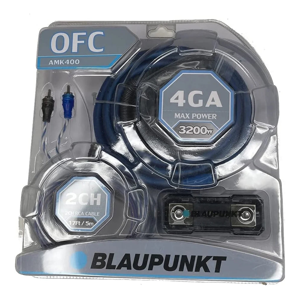 4GA Car Amplifier Wire Kit Oxygen Free 3200 Watts Max Power L687567