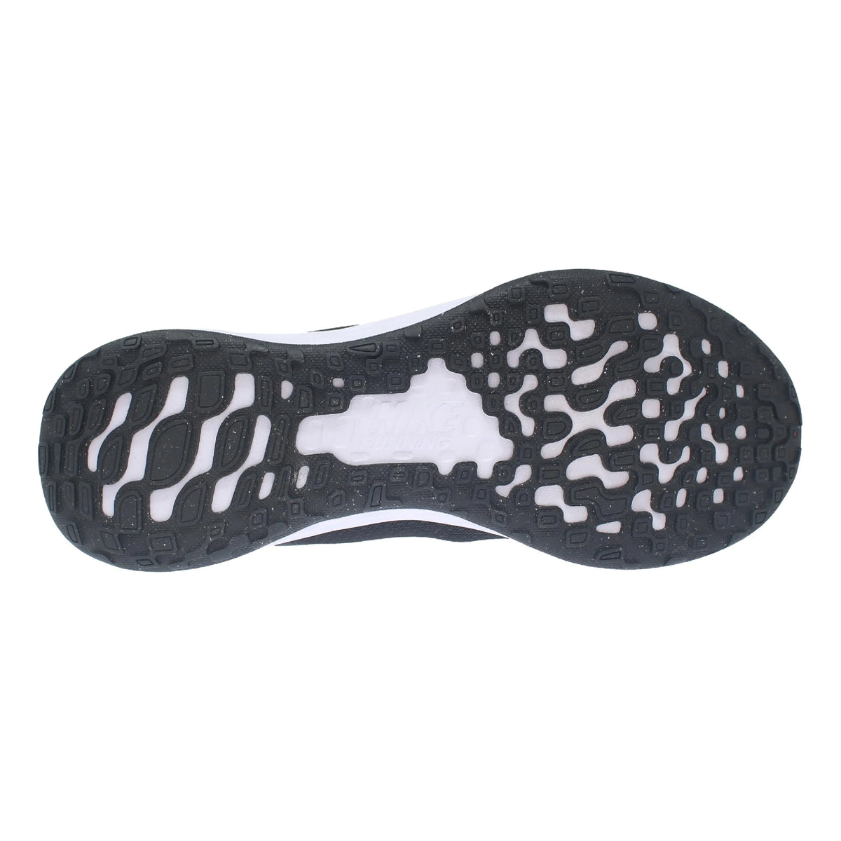 Black/White-Dark Smoke Grey Running Shoes V72013