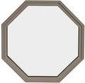 24-in x 24-in Octagon Sandstone Window in Brown G694