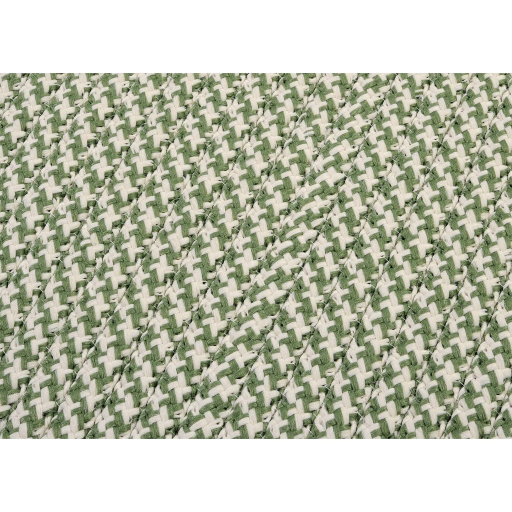 Moss Green Herringbone Runner B821241