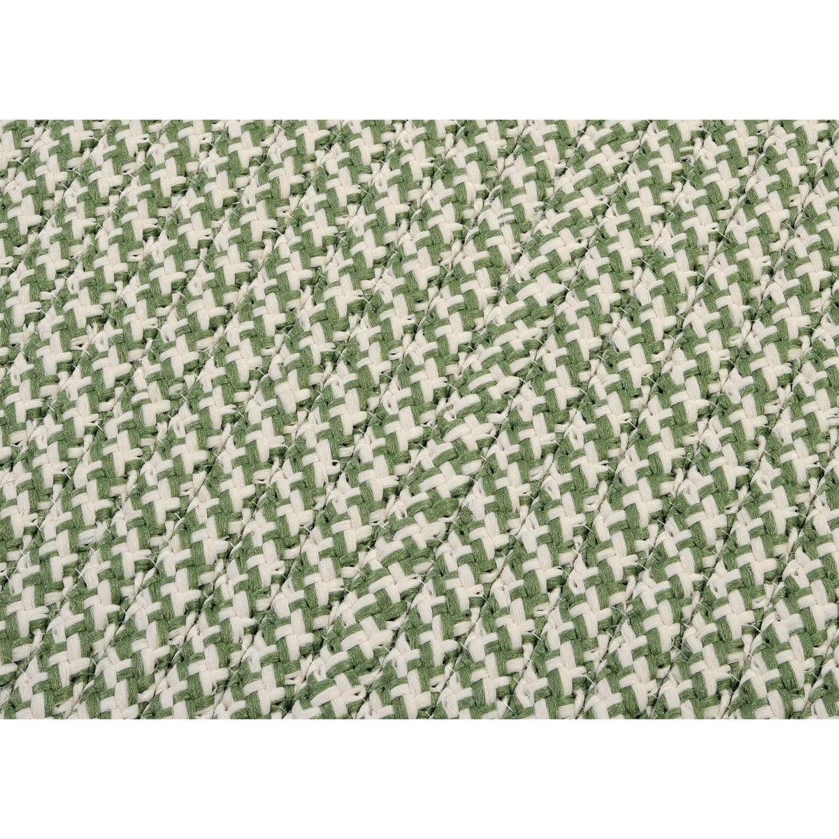 Moss Green Herringbone Runner B821241