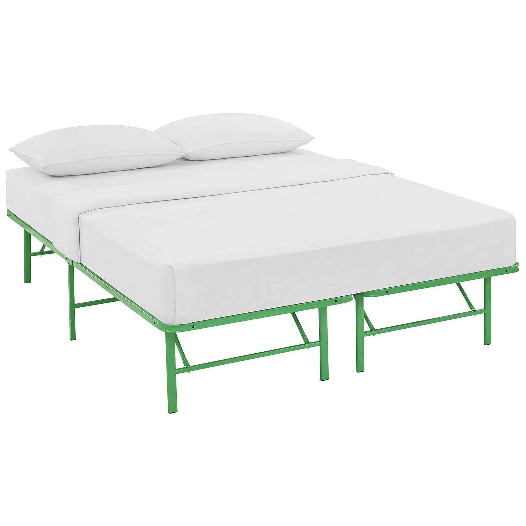 Green Full Stainless Steel Bed Frame X567758