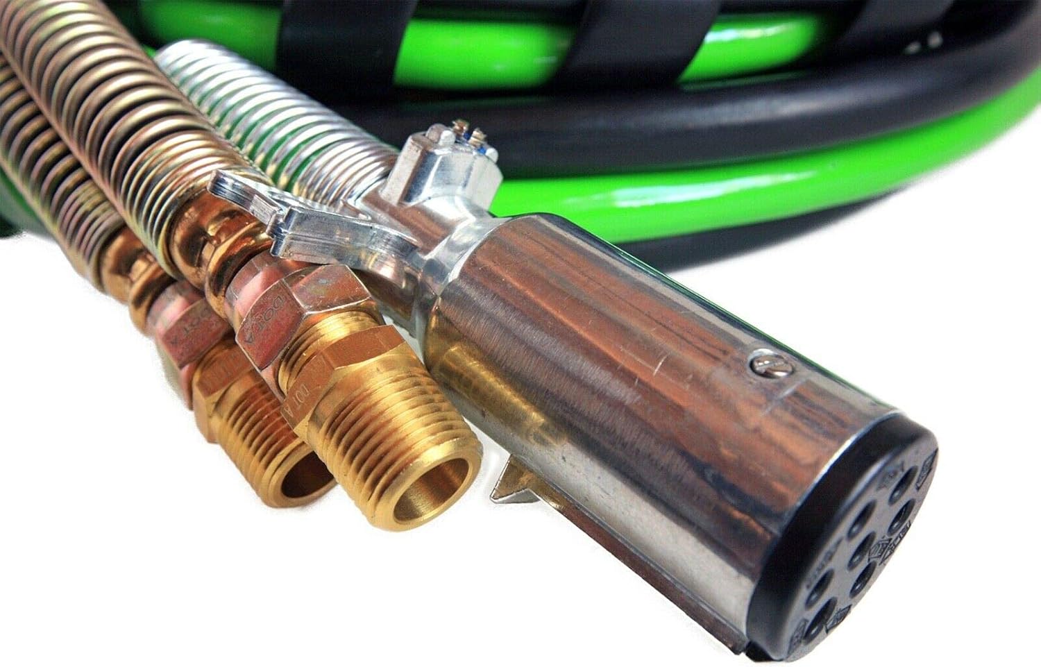 12 Ft 3-in-1 ABS Electrical and Rubber Air Line Hose Assemblies Z628