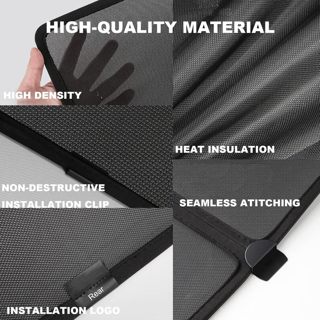 Tesla Model Y Sunshade Roof Sunroof Shade Pack of 2 D7025