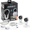 White 1080p Indoor Smart Security Camera 2 Pack K979