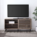 Sliding Door TV Console - Grey Wash R123231