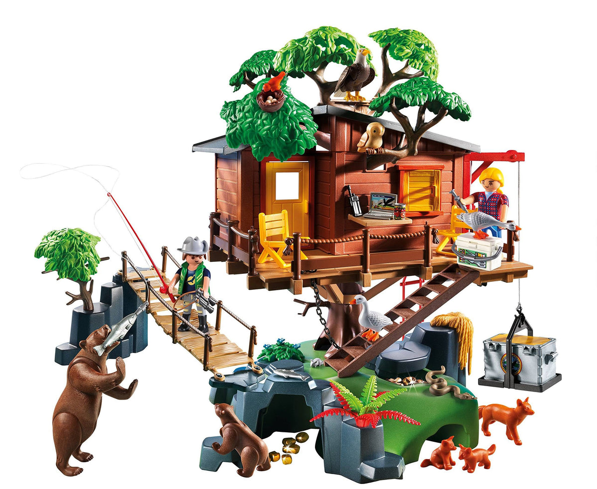 Wildlife Adventure Tree House Playset H49599