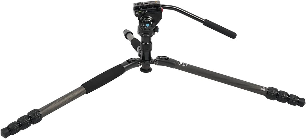 Carbon Fiber Tripod with Compact Fluid Video Head U3634