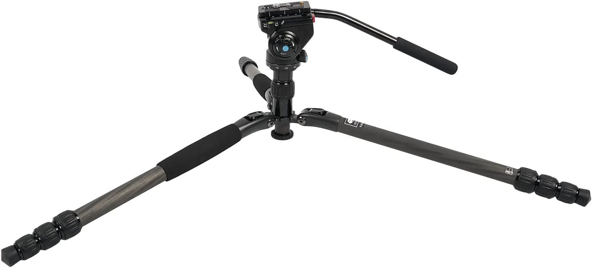 Carbon Fiber Tripod with Compact Fluid Video Head U3634