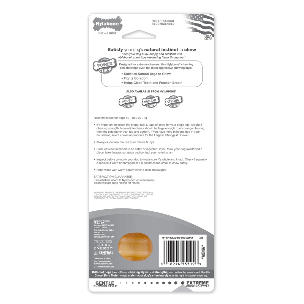 Power Chew Flavored Durable Chew Toy for Dogs X-Large (1 Count) E6515