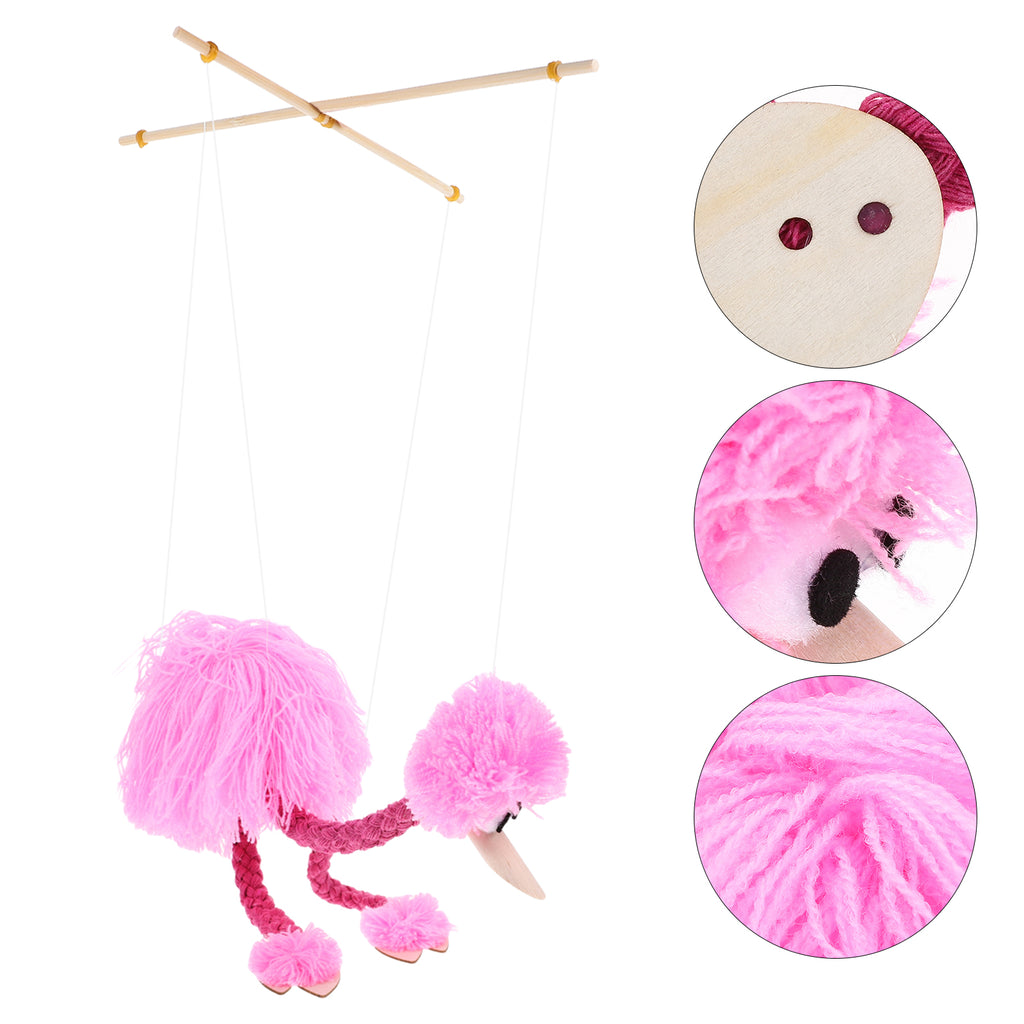 Flamingo Marionette Puppet Plush Animals W10075