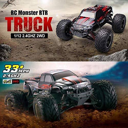 RC Car 1:12 Electric Off Road Monster Truck with Rechargeable Battery S216