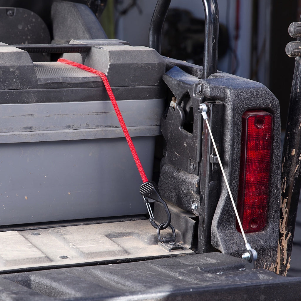 Red SlideLock Carabiner Bungee 24 in P181