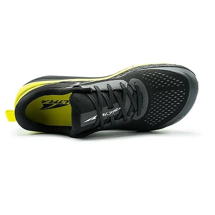 Black/Lime Men's Running Shoes U7490