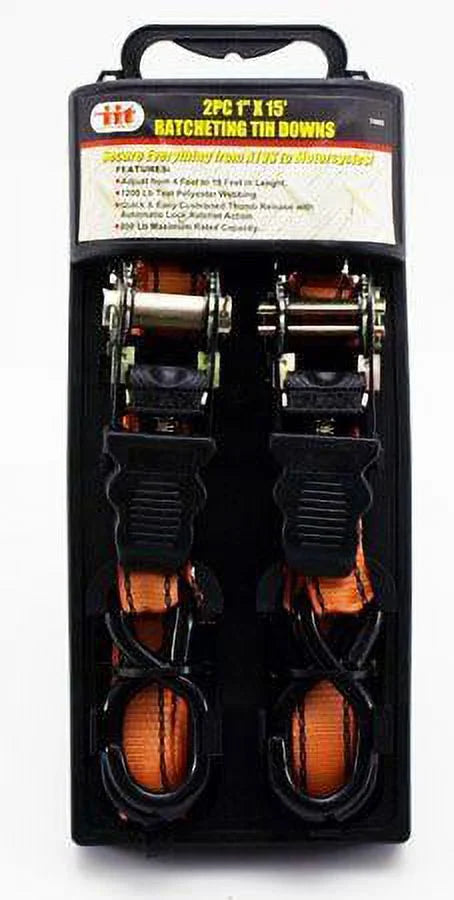 Tie Down, 1 in. x 15 ft. - 2 Piece W59137