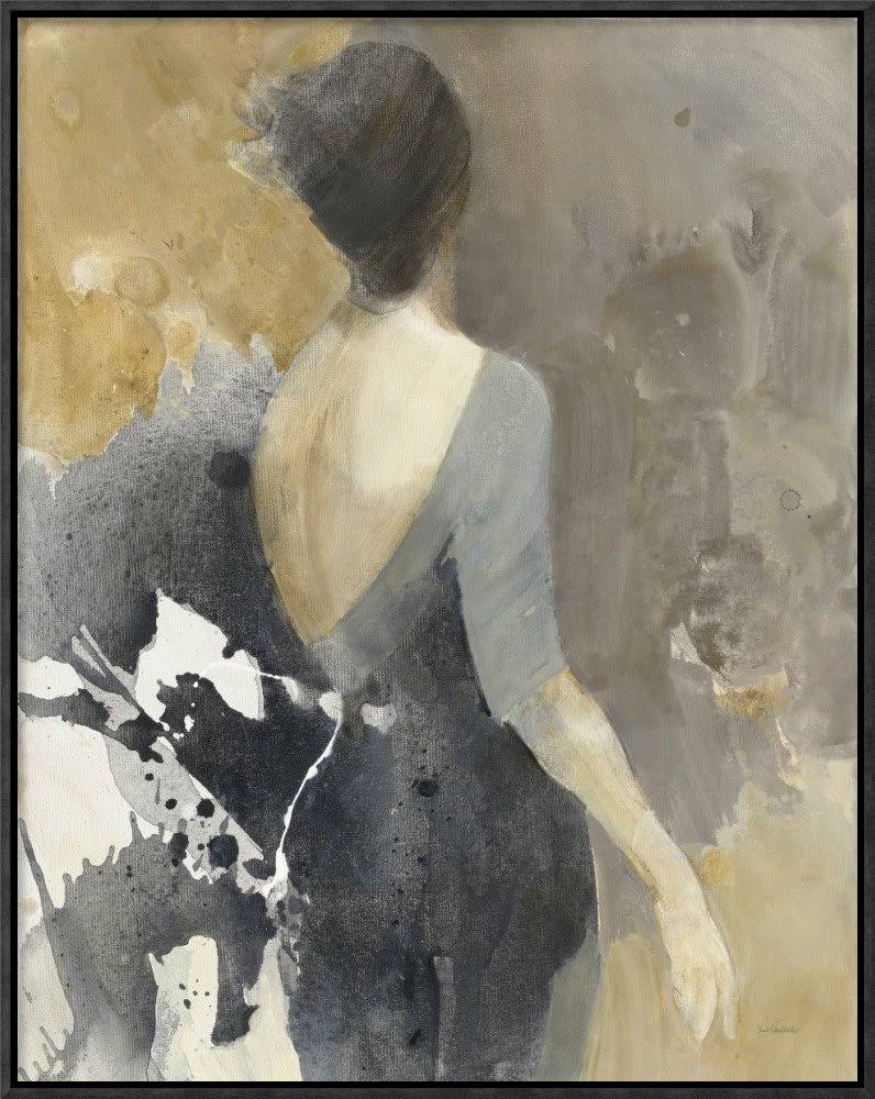 Black Framed Canvas K719797