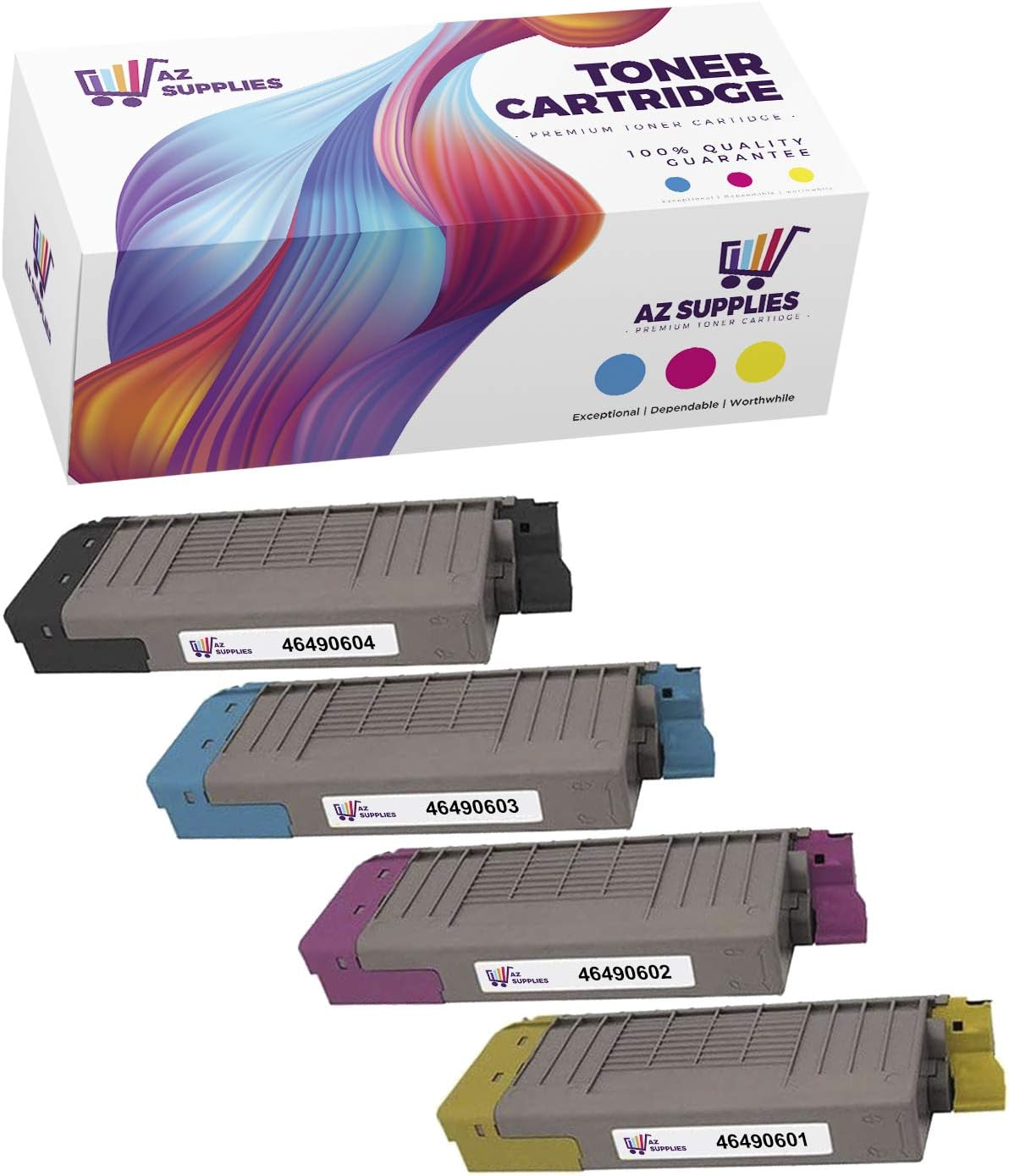 Compatible Toner Cartridge 4-Packs N34610