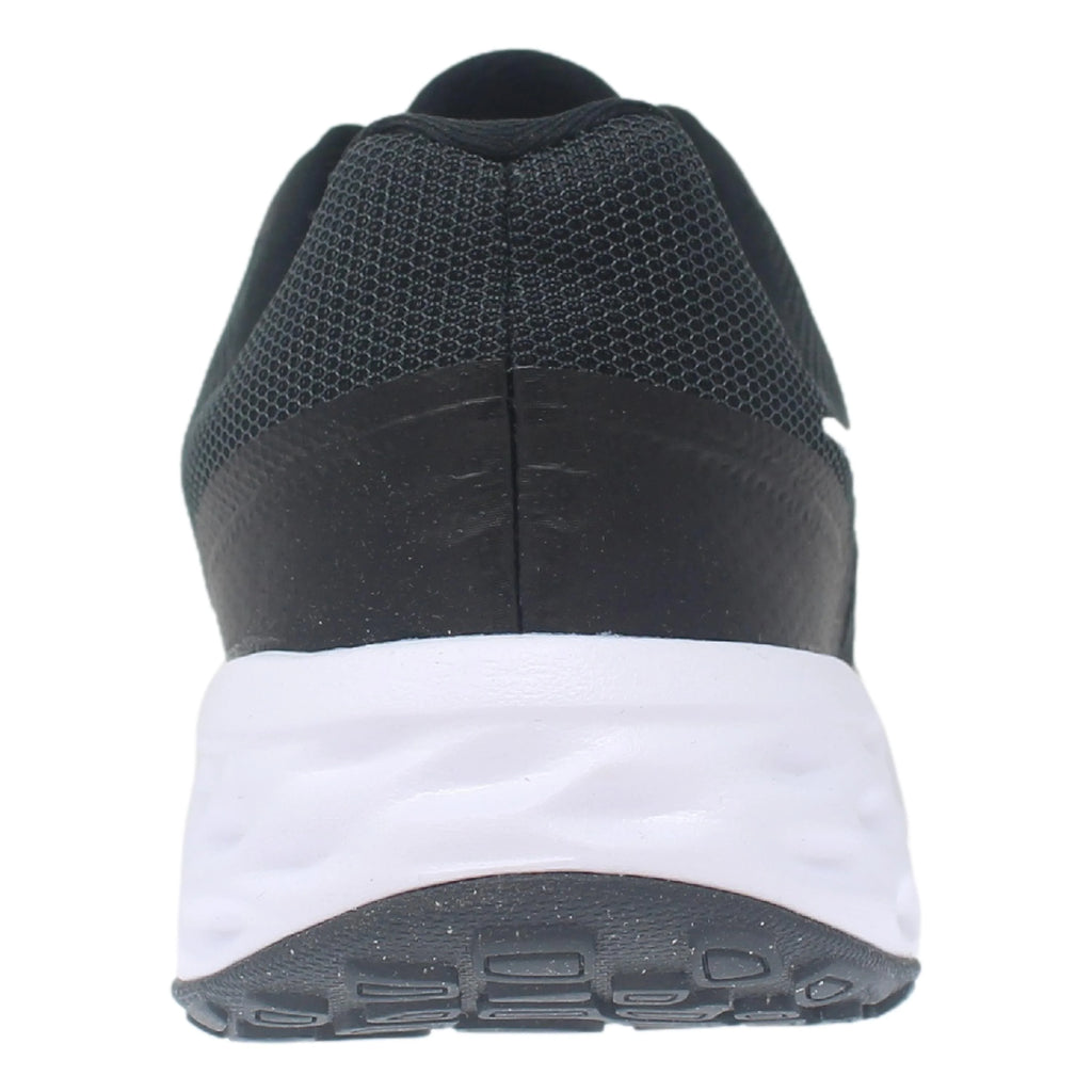 Black/White-Dark Smoke Grey Running Shoes V72013