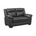 Grey Pillow Top Upholstered Loveseat B93592