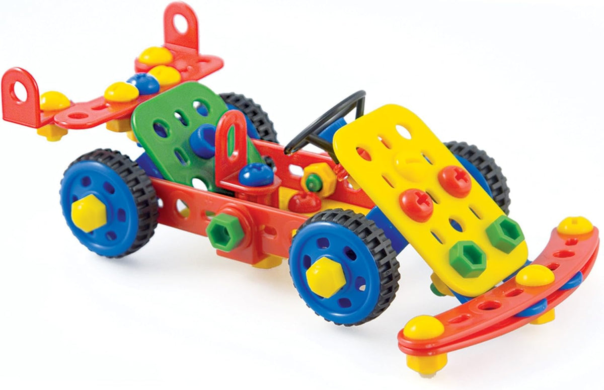 128 Pieces Construction Set with Storage Case S727