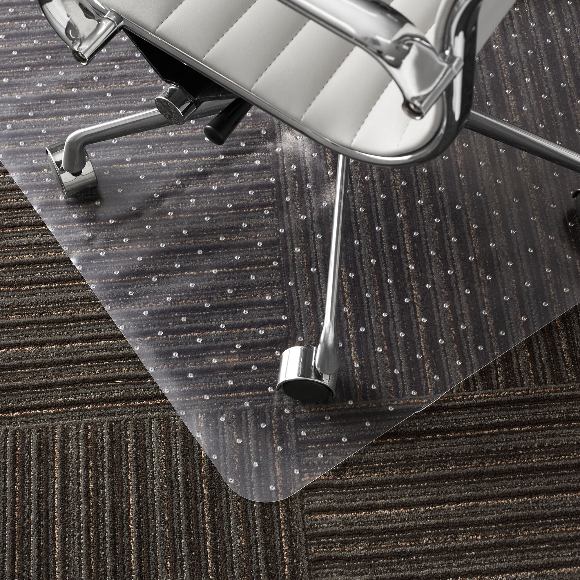 Clear Office Chair Desk Floor Mat for Low Pile Carpet C76653