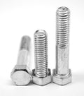 1 3/4 x 22 UNS Thread Grade 5 Hex Cap Screw Zinc Plated Medium Carbon Steel T298