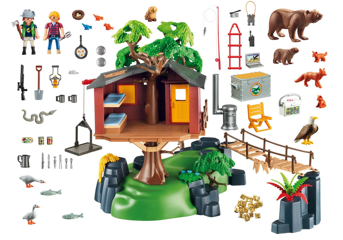 Wildlife Adventure Tree House Playset H49599