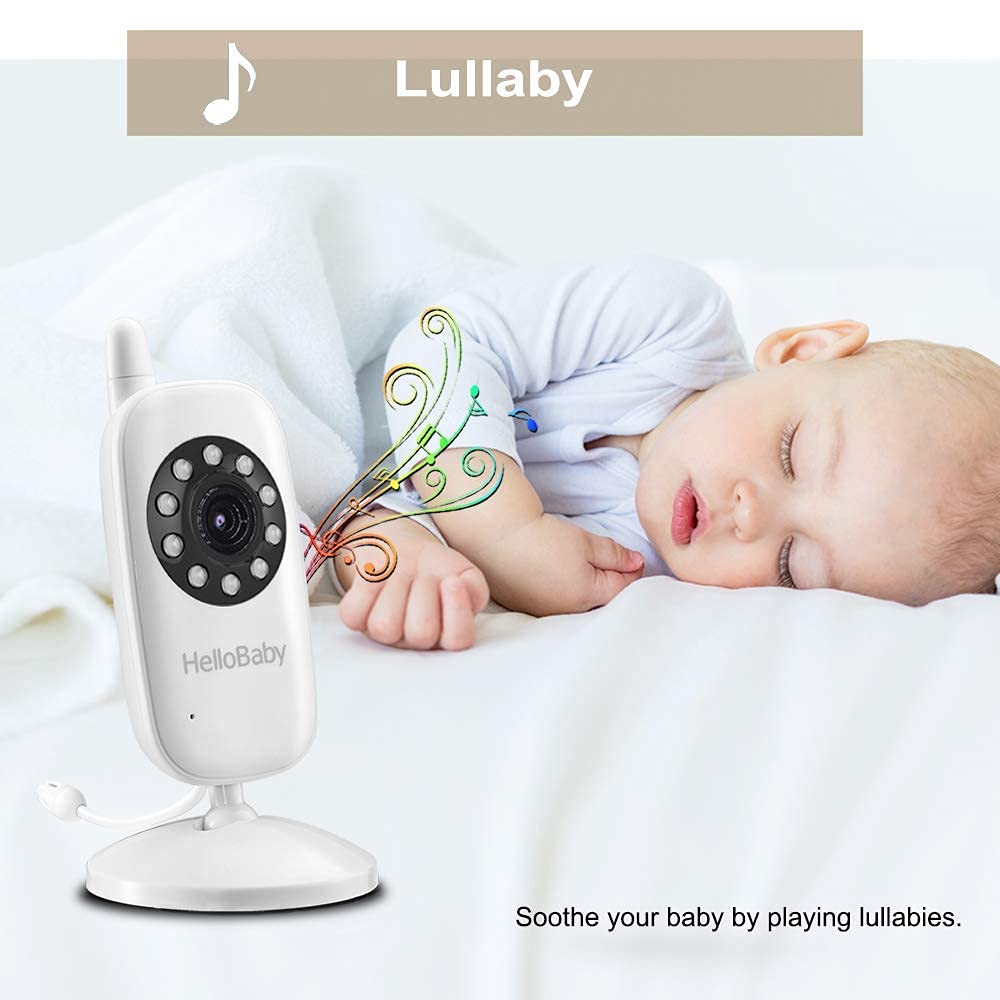 5 720P HD Video Baby Monitor with Camera and Audio N416