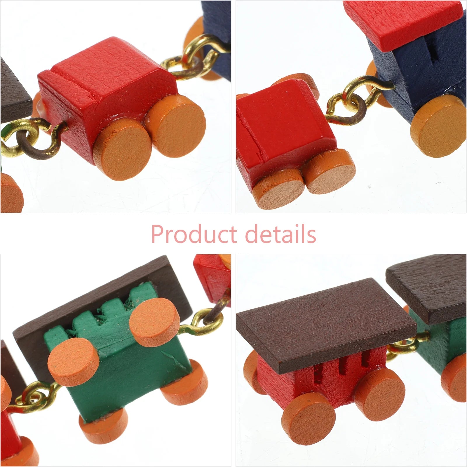 Metal Wooden Train Toy C41947
