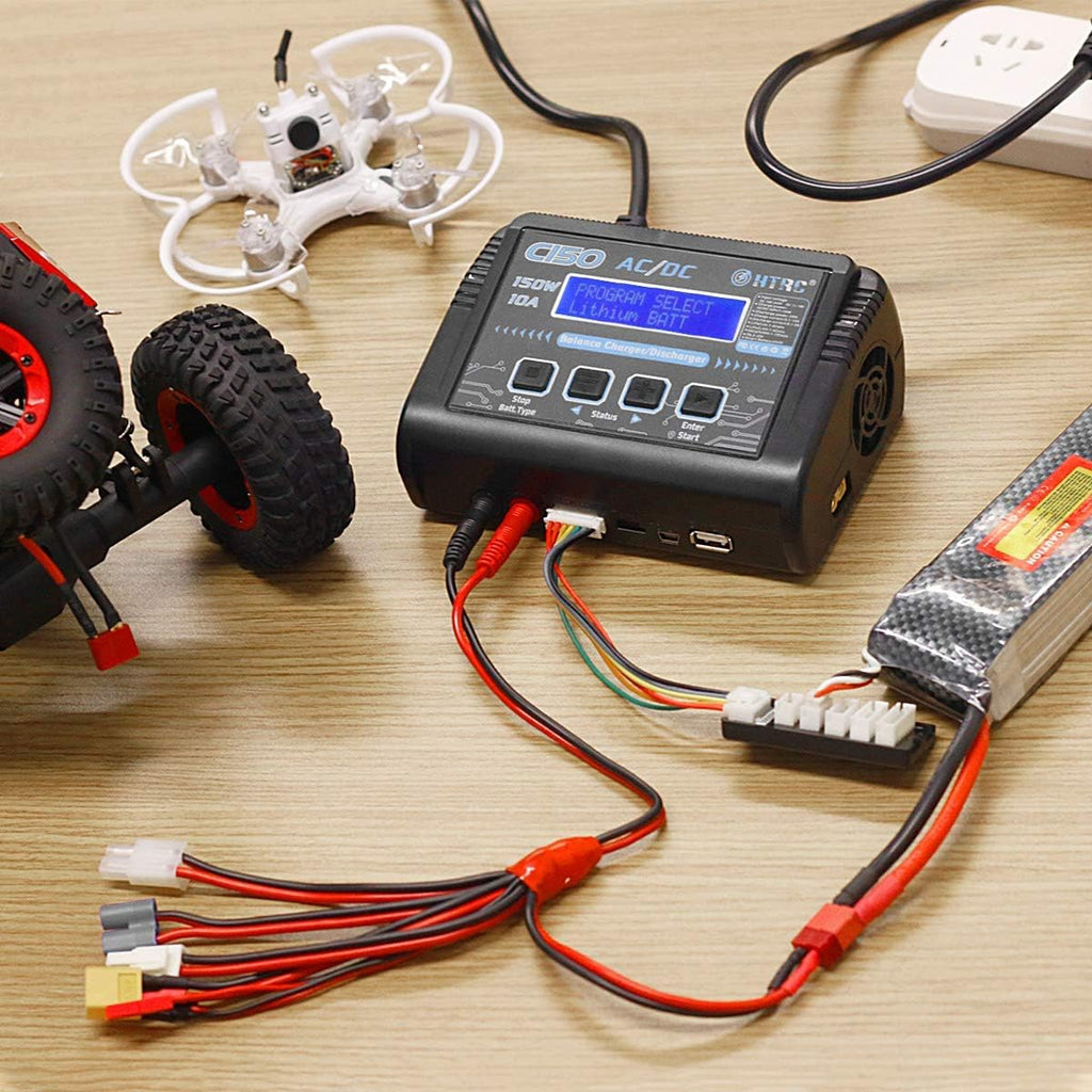 150W 10A 1-6S AC/DC Balance Charger Discharger U35752
