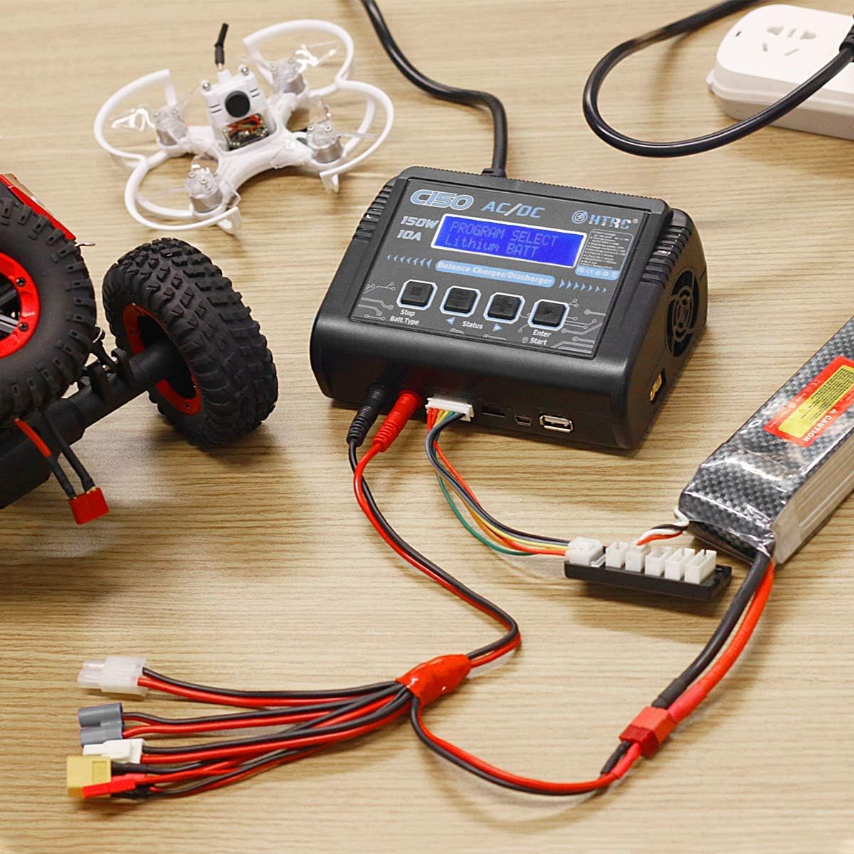 150W 10A 1-6S AC/DC Balance Charger Discharger U35752