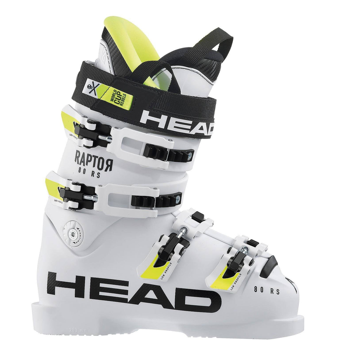 White RS Ski Boots K8590