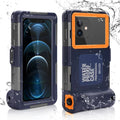 Waterproof Protective Case for Oppo A92 and Phones Up to 6.9 Inch with Lanyard R467065