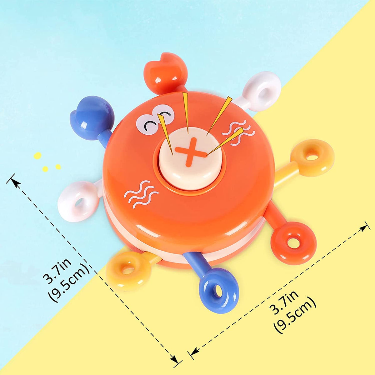 2 Pack Baby Sensory Finger Push Toy V5237