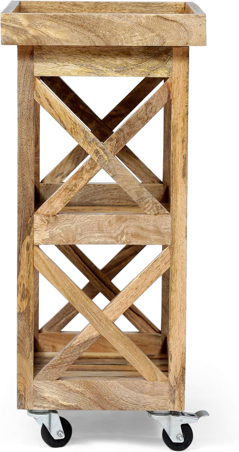 Natural Bar Cart P84403