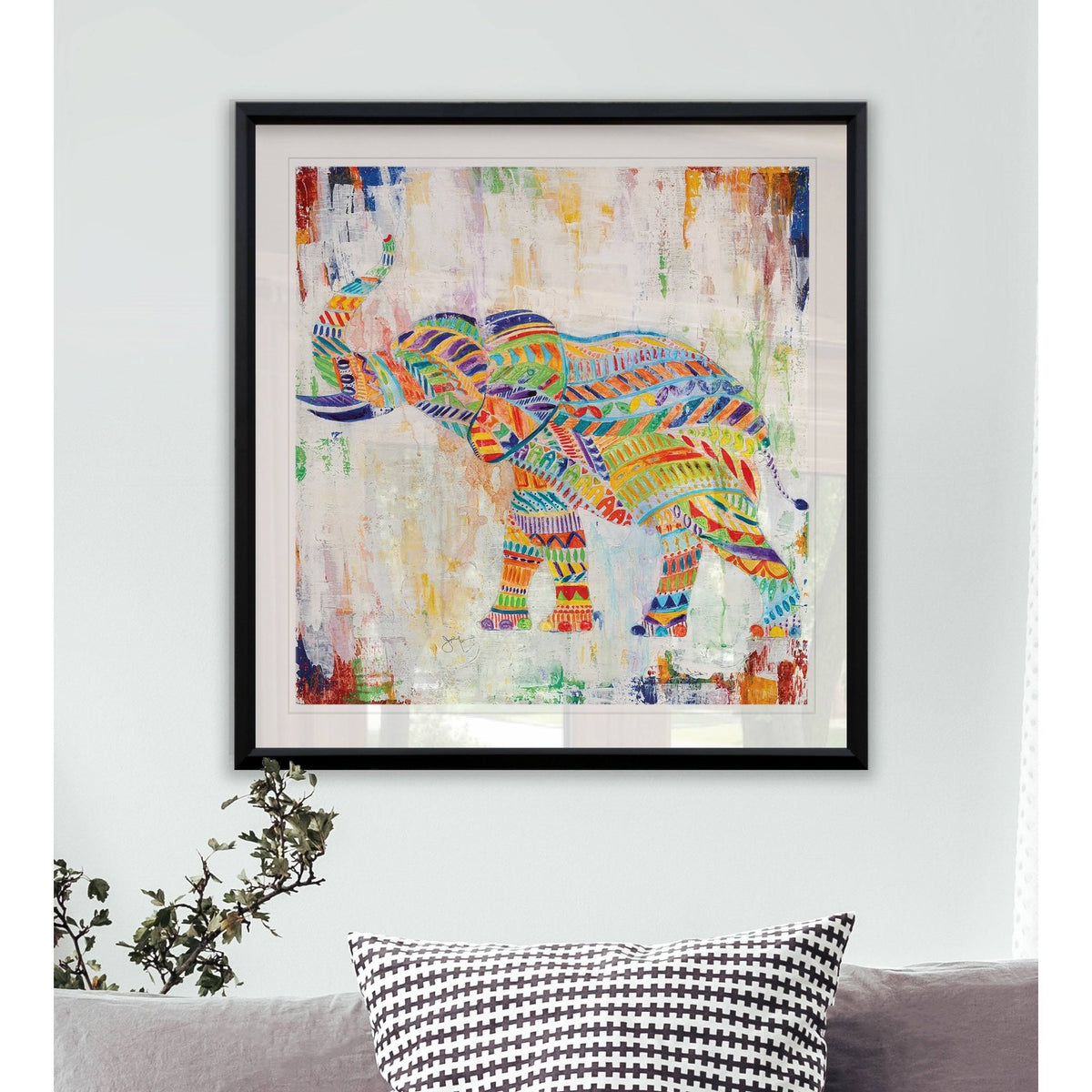 Framed Giclee Print A395