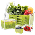 3 Pack BPA Free Vegetable Storage Containers Z73525