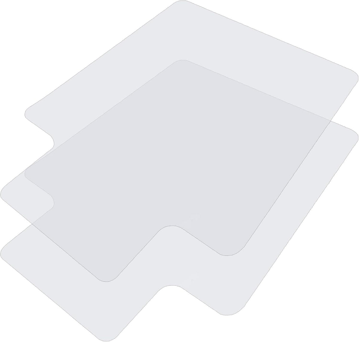36 x 48 Inches Set of 2 PVC Office Chair Mat S9498