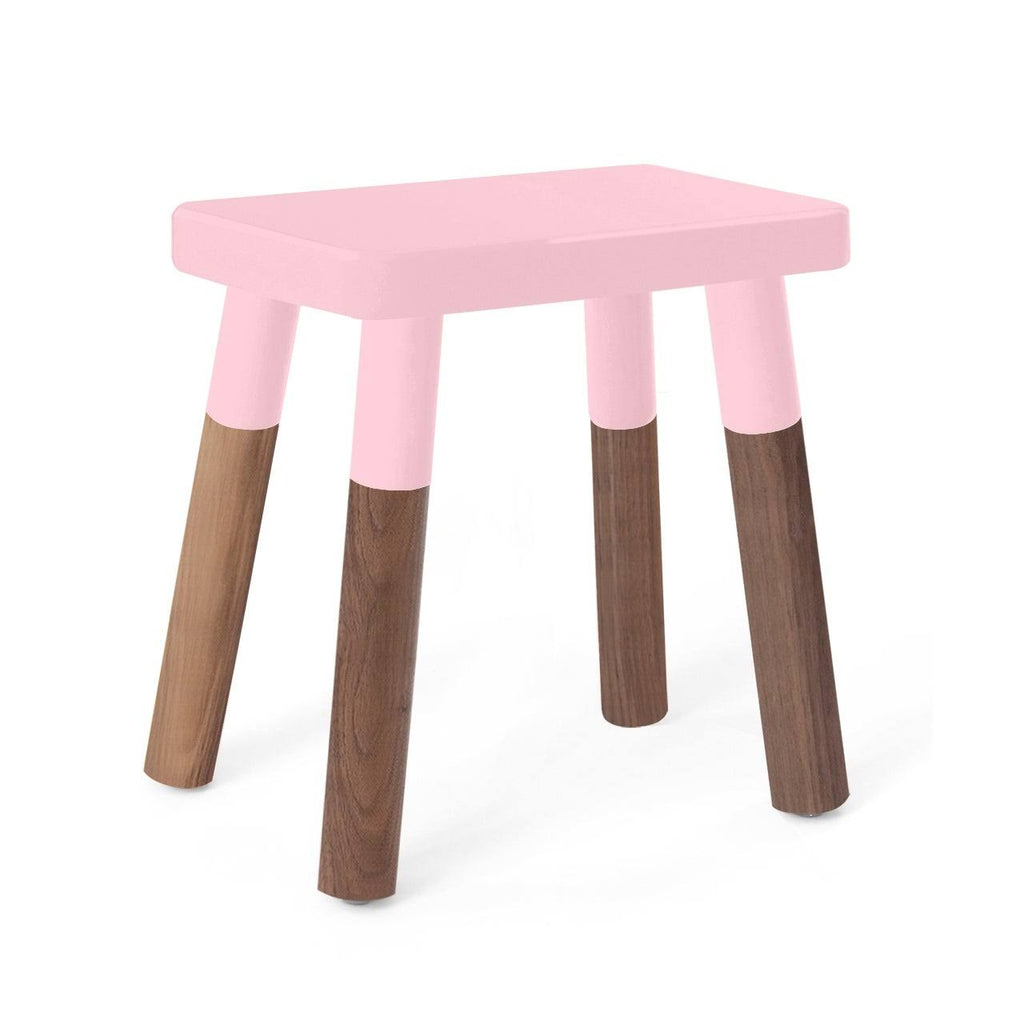 Red/Walnut Wood Kids Chairs (Set of 2) B26432