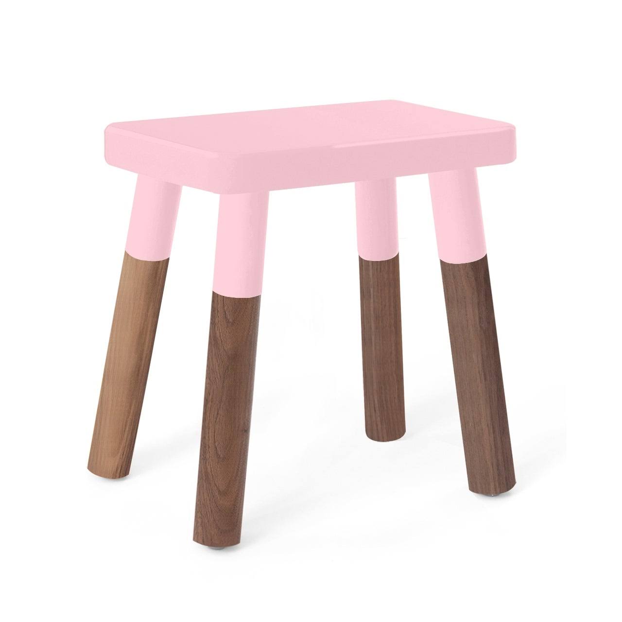 Red/Walnut Wood Kids Chairs (Set of 2) B26432