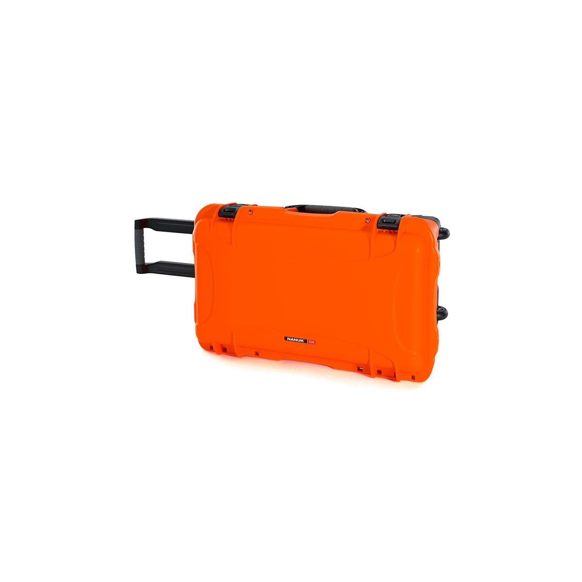 938 Hard Wheeled Case with Divider Set (Orange) P318