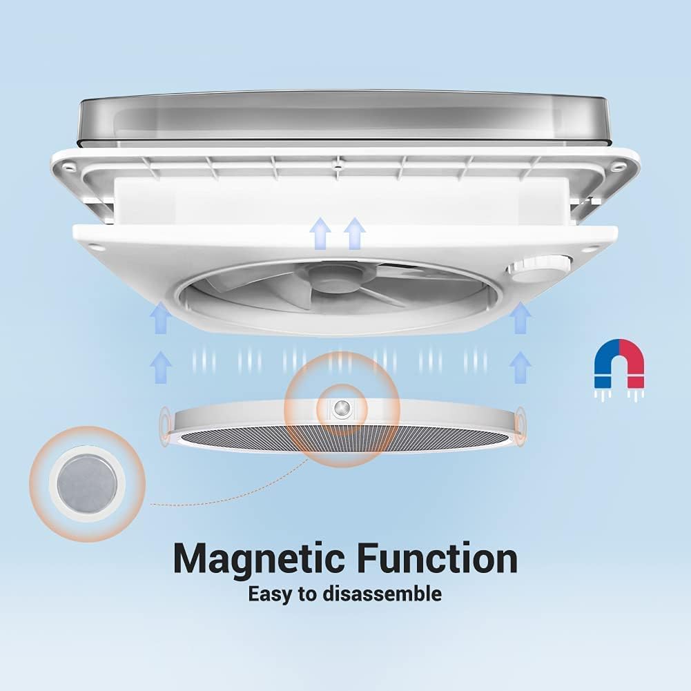 12V RV Roof Vent Fan with Remote L996